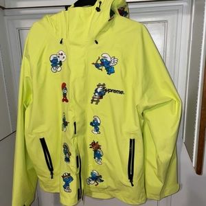 Mens Supreme Smurfs Jacket